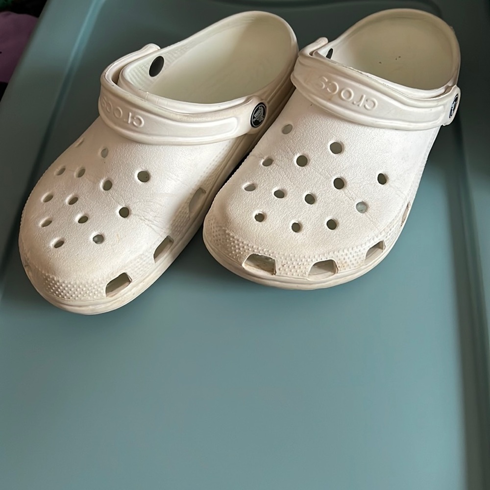 White crocs